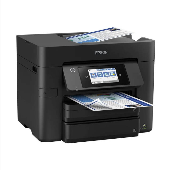Epson WorkForce Pro WF-4830DTWF All in One Inkjet Printer Multifunction with Fax - Color - Ink