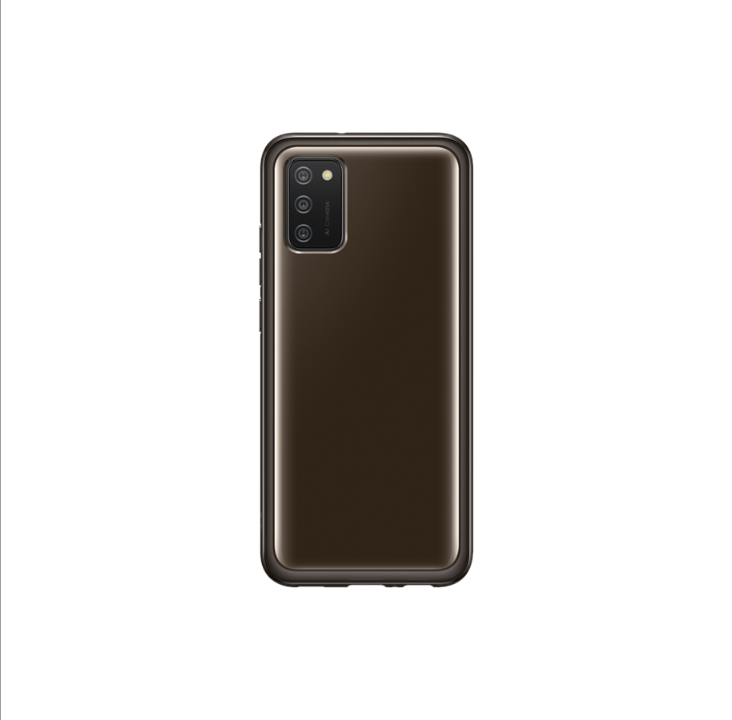 Samsung Galaxy A02s - Soft Clear Cover - Black