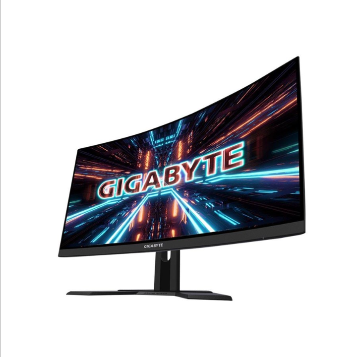27" GIGABYTE G27QC A - 2560x1440 (QHD) - 165Hz - VA - 弧形 - 2x 2W 扬声器 - 1 ms - 屏幕