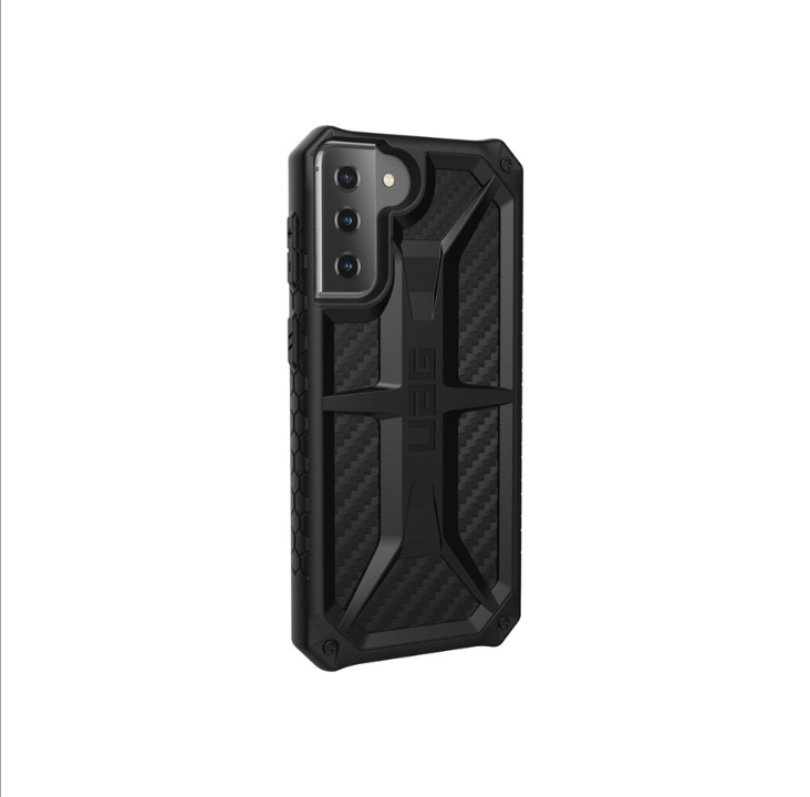 UAG Samsung Galaxy S21+ 5G Rugged Case Monarch - Carbon Fiber