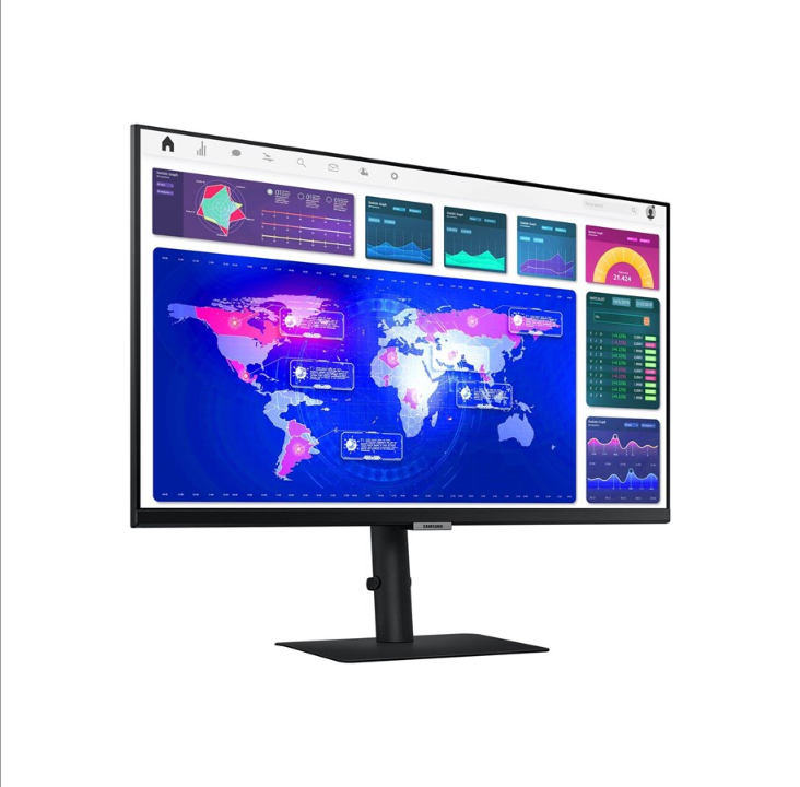 27 بوصة Samsung S60UA QHD 75 هرتز USB 90W Hub LAN - 5 مللي ثانية - شاشة