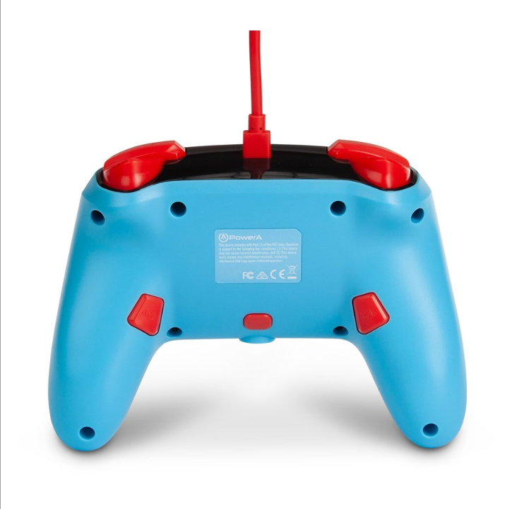 PowerA Enhanced Wired Controller for Nintendo Switch - Mario Punch - Gamepad - Nintendo Switch