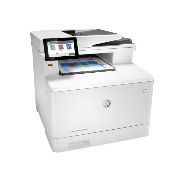 HP LaserJet Enterprise MFP M480f Color Laser الكل في واحد طابعة ليزر متعددة الوظائف مع فاكس - ألوان - ليزر