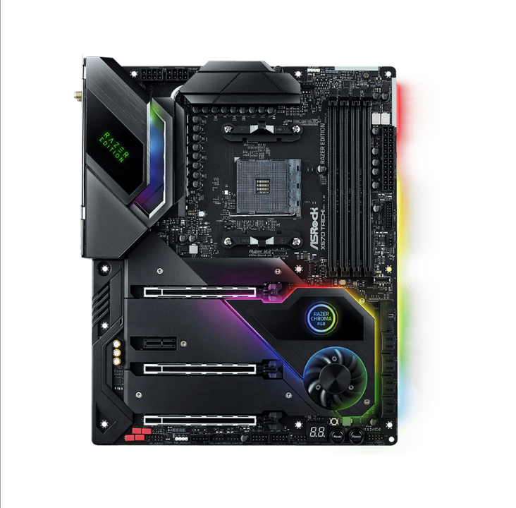 ASRock X570 Taichi - Razer Edition Motherboard - AMD X570 - AMD AM4 socket - DDR4 RAM - ATX