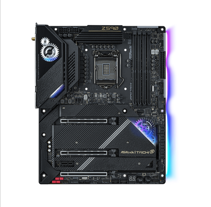 ASRock Z590 Taichi Motherboard - Intel Z590 - Intel LGA1200 socket - DDR4 RAM - ATX