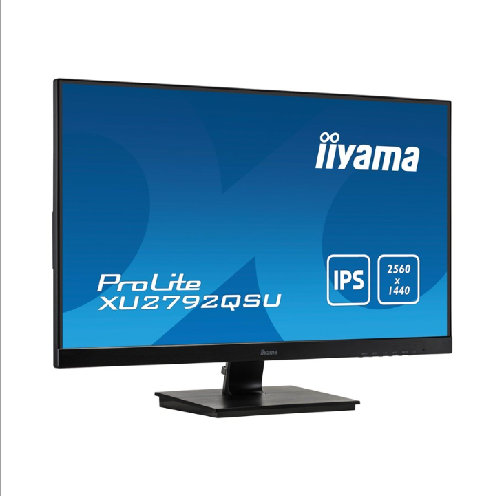 27 英寸 iiyama ProLite XU2792QSU-B1 QHD 70Hz USB 集线器扬声器 - 5 毫秒 - 屏幕