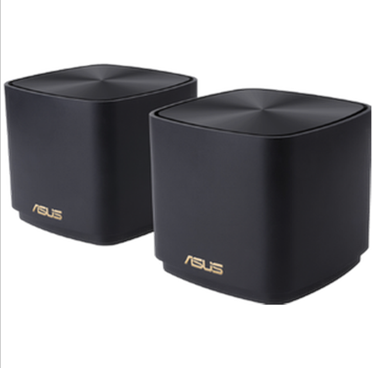 ASUS ZenWiFi AX Mini Black (XD4) (2-pack) - Mesh router Wi-Fi 6