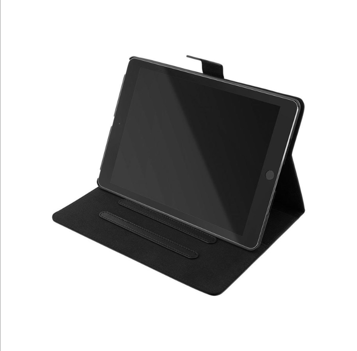 Deltaco Apple iPad 10.2" 2020 Case Vegan Leather Case - Black