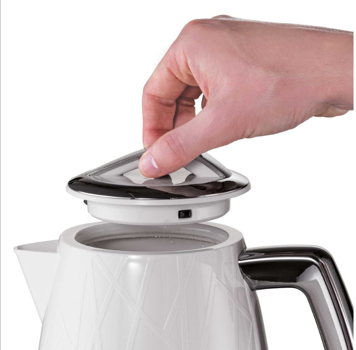 Russell Hobbs Kettle Structure Kettle - White with stainless steel accents - 2400 W