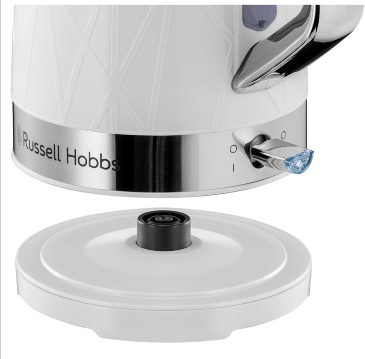 Russell Hobbs Kettle Structure Kettle - White with stainless steel accents - 2400 W