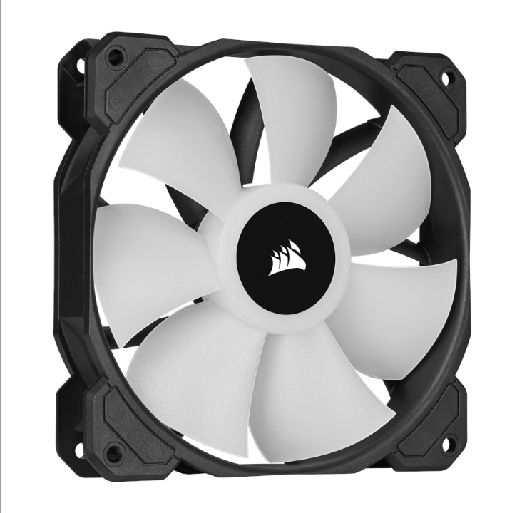 Corsair iCUE SP120 RGB Elite Performance - Chassis fan - 120mm - Black with RGB LED - 27 dBA