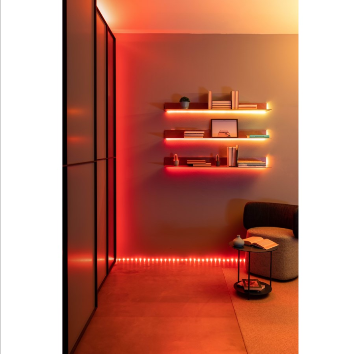 Twinkly Line Starter Kit “ App-controlled RGB LED light strip. 1.5 Meters. Black Strip. Extensible