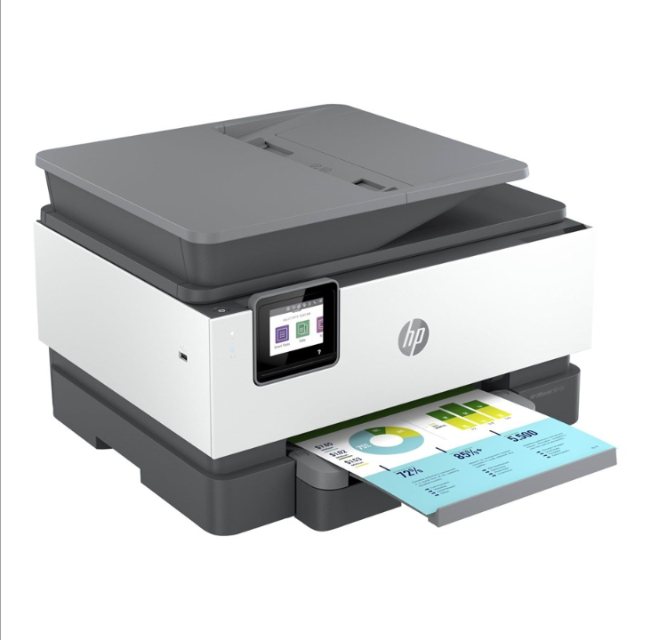 HP Officejet Pro 9012e All-in-One Inkjet Printer Multifunction with Fax - Color - Ink