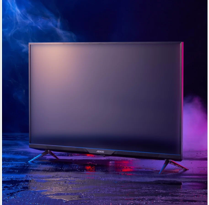 43" GIGABYTE AORUS FV43U - 3840x2160 (4K / UHD) - 144Hz - VA (Quantum Dot) - 2x 12W Speakers - 1 ms - Screen