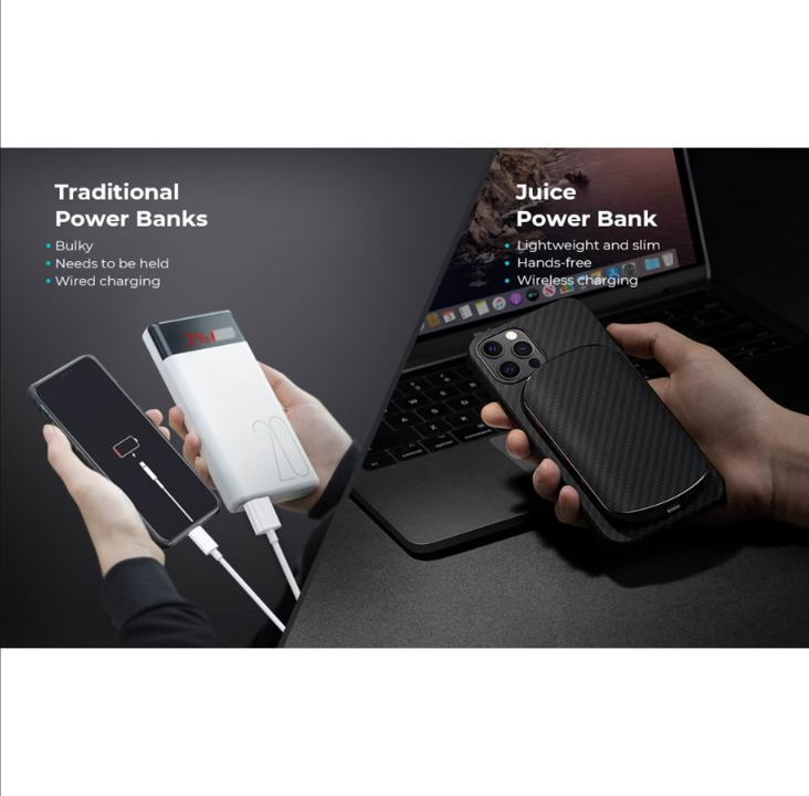 PITAKA MagEZ Juice - Black/Grey Twill