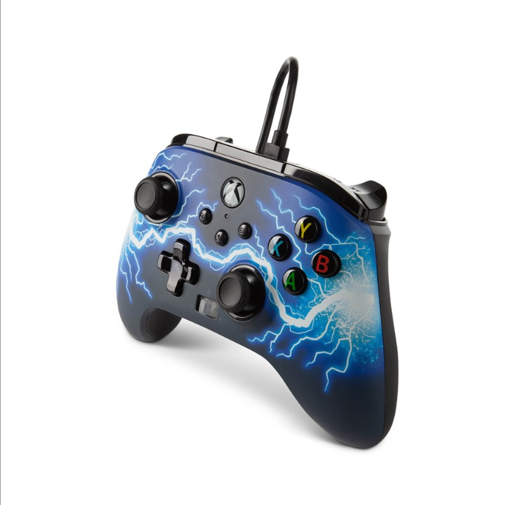 PowerA Enhanced Wired Controller for Xbox Series X|S - Arc Lightning - Gamepad - Microsoft Xbox One