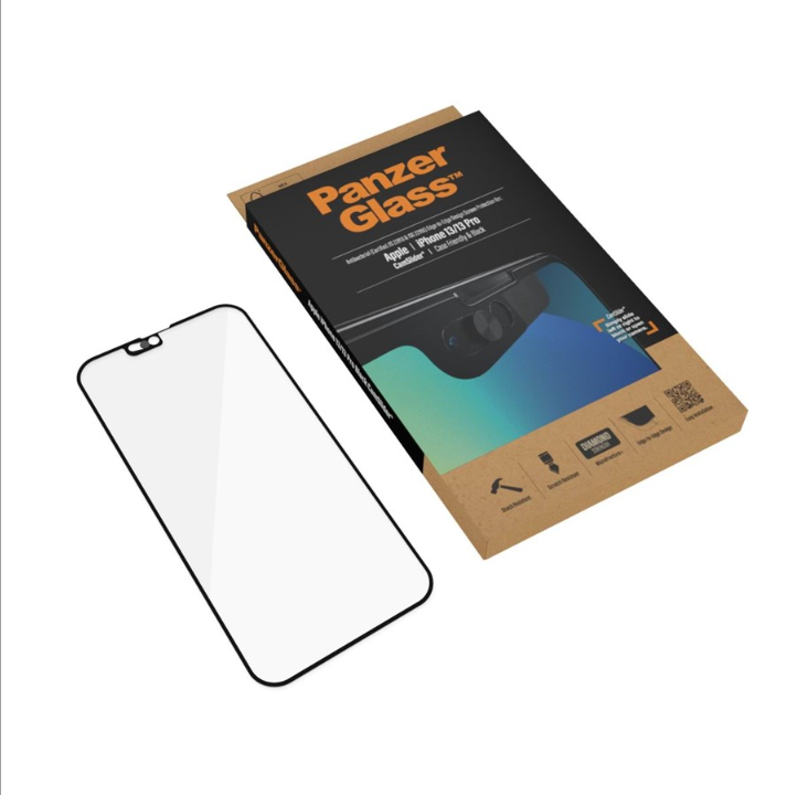 PanzerGlass CamSlider® Screen Protector Apple iPhone 13 | 13 Pro | Edge-to-Edge