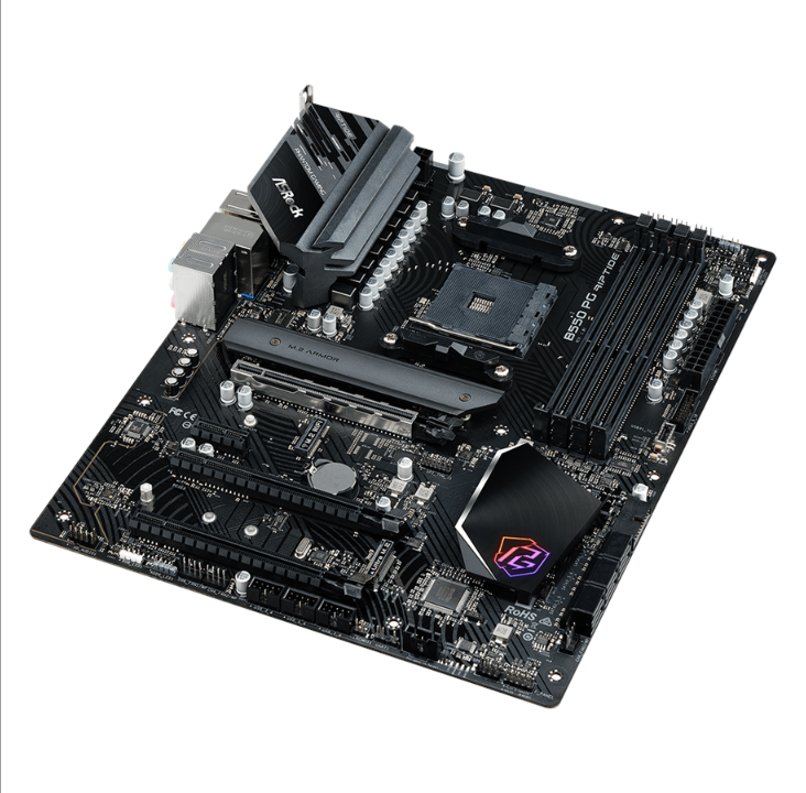 ASRock B550 PG Riptide Motherboard - AMD B550 - AMD AM4 socket - DDR4 RAM - ATX