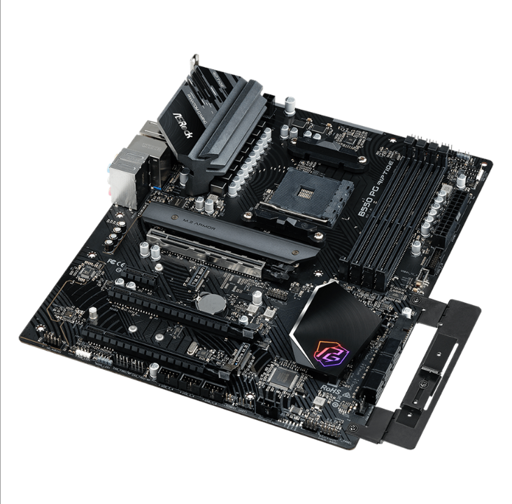ASRock B550 PG Riptide Motherboard - AMD B550 - AMD AM4 socket - DDR4 RAM - ATX