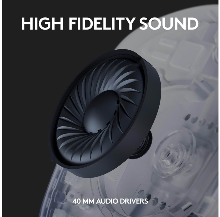 Logitech G435 LIGHTSPEED Wireless Gaming Headset - White