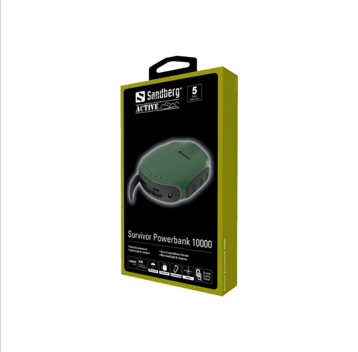 Sandberg Survivor PowerBank - 10000 mAh