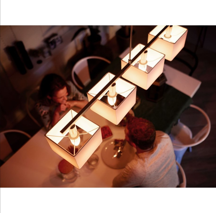 Philips Hue White Ambiance E14 B39 Chandelier - 2-Pack