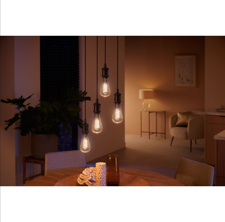Philips Hue White Ambiance Filament St72 E27 Large Edison - 1-Pack