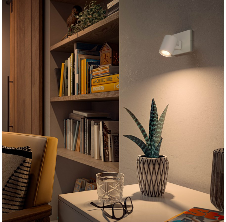 飞利浦 Hue RunWhen 单聚光灯 - 白色 - 带调光开关