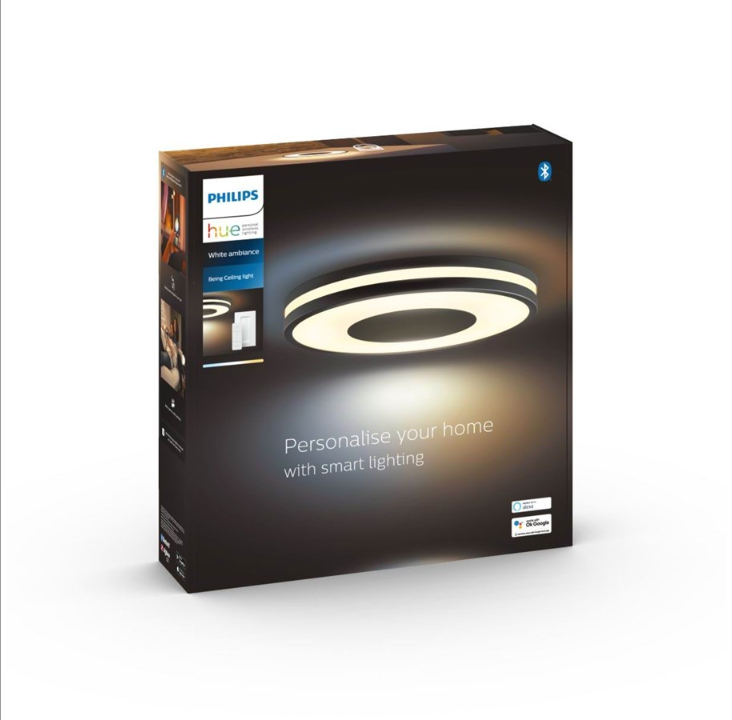 Philips Hue Being Ceiling Light - Black