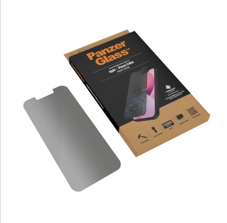 PanzerGlass Privacy Screen Protector Apple iPhone 13 Mini | Standard Fit