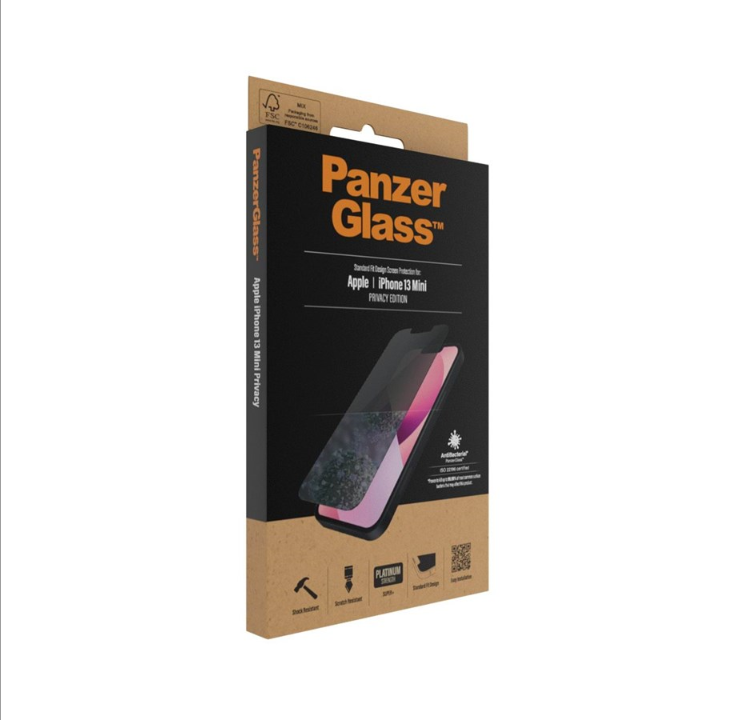 PanzerGlass Privacy Screen Protector Apple iPhone 13 Mini | Standard Fit