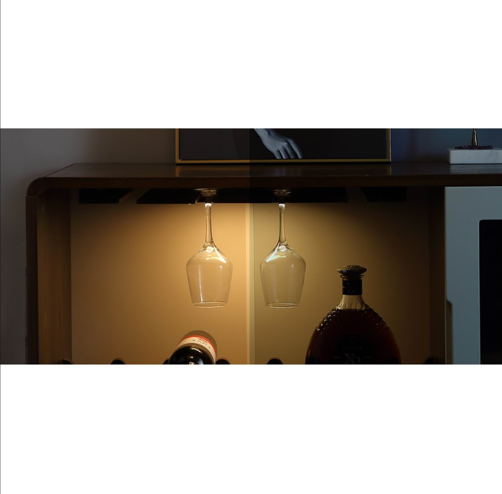 خزانة مستشعر حركة Yeelight باللون الأسود الفاتح 20 سم