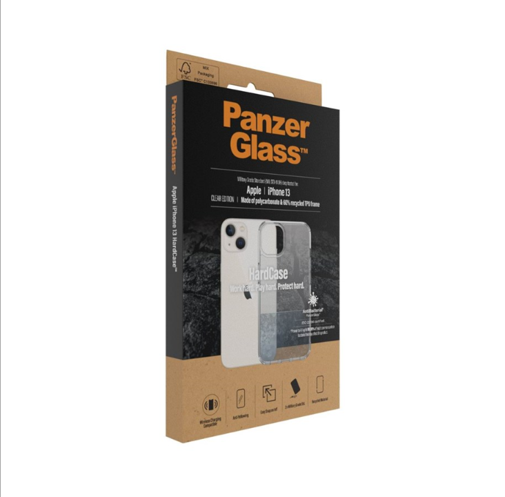 PanzerGlass 苹果 iPhone 13 抗菌硬壳