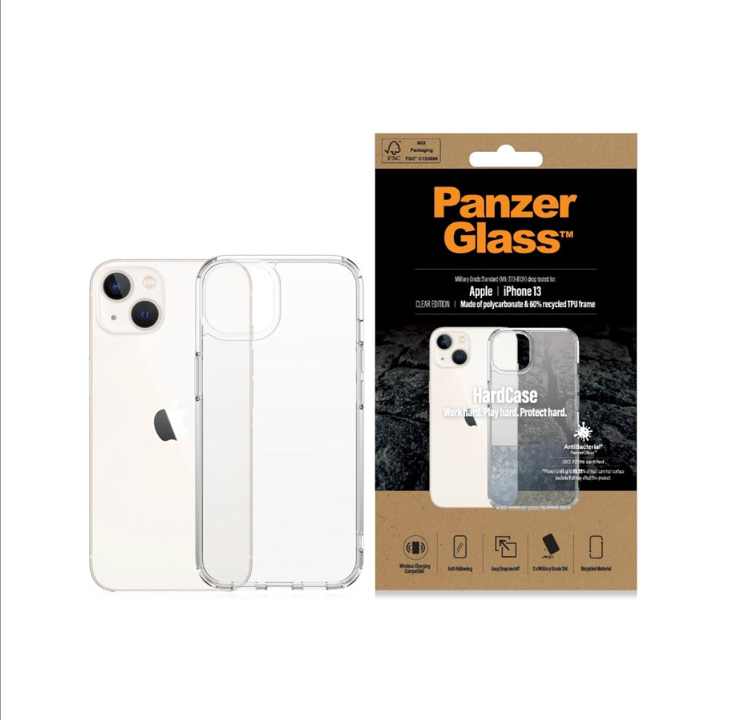 PanzerGlass 苹果 iPhone 13 抗菌硬壳