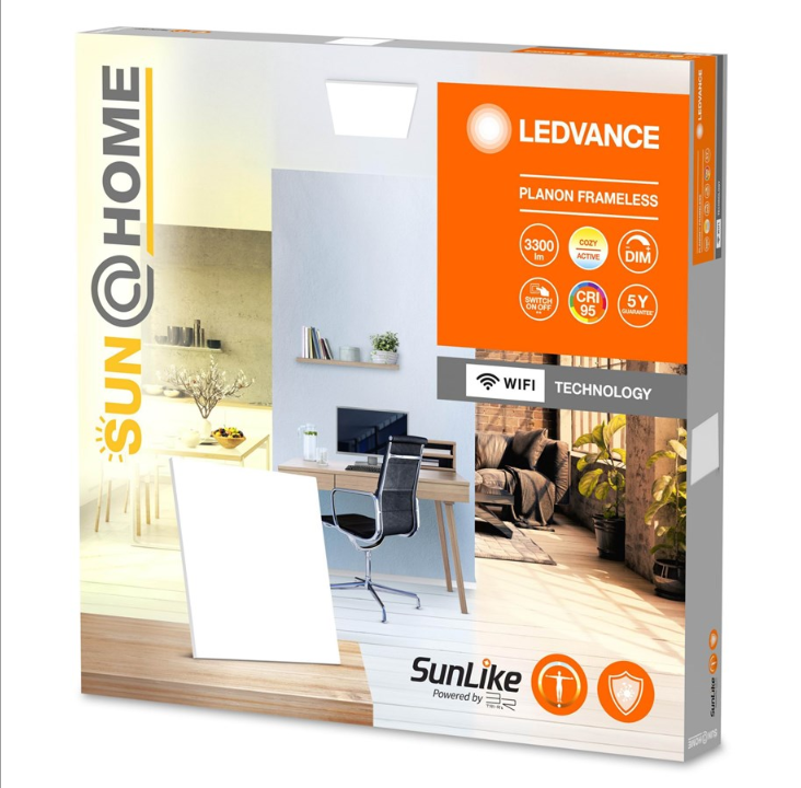 LEDVANCE SMART+ Sun@Home Planon Frameless 60x60cm 1800lm 20