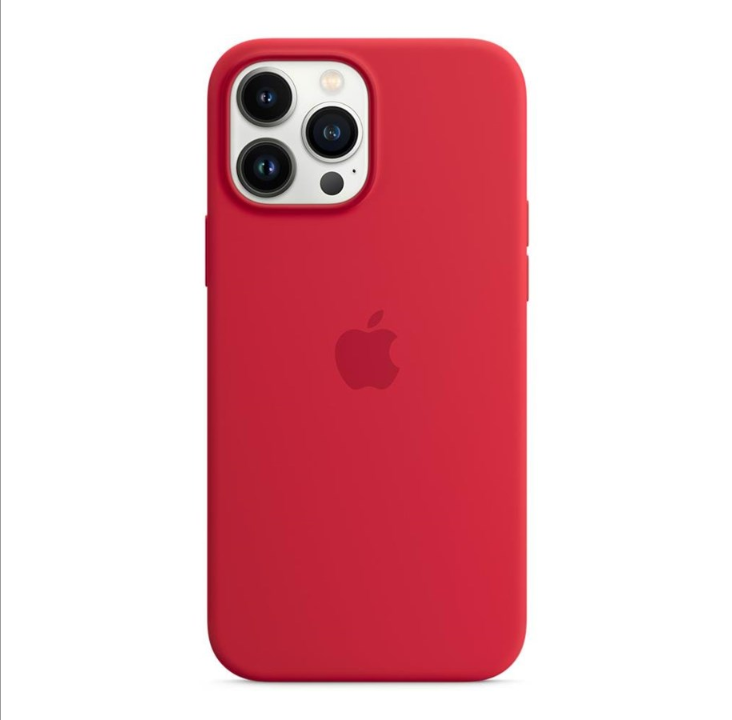 Apple iPhone 13 Pro Max Silicone Case with MagSafe â (PRODUCT)RED