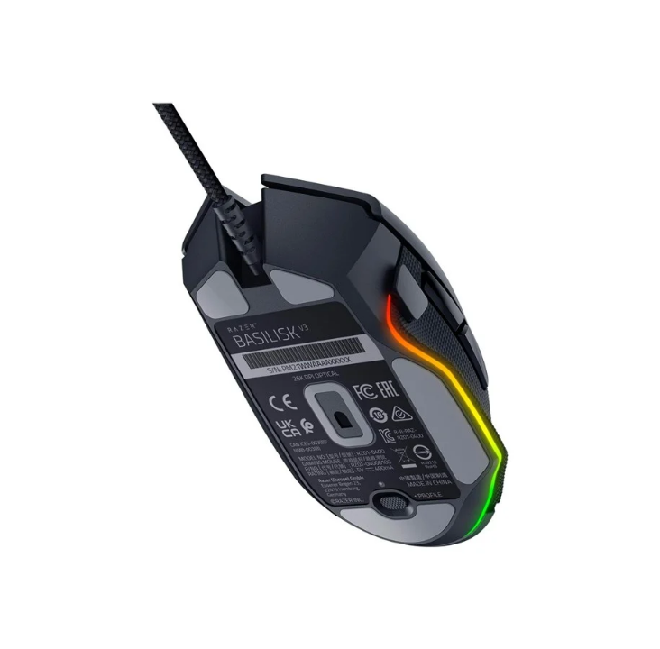 Razer Basilisk V3 - Mouse - Optic - 11 buttons - Black