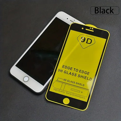 2 قطعة 9D غطاء كامل HD الزجاج المقسى حامي الشاشة آيفون 7 8 X Xs Xr Xs Max 11 12 13 14 Pro Max SE