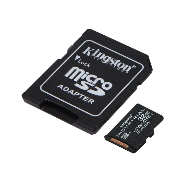 金士顿工业 microSD/SD - 100MB/秒 - 32GB