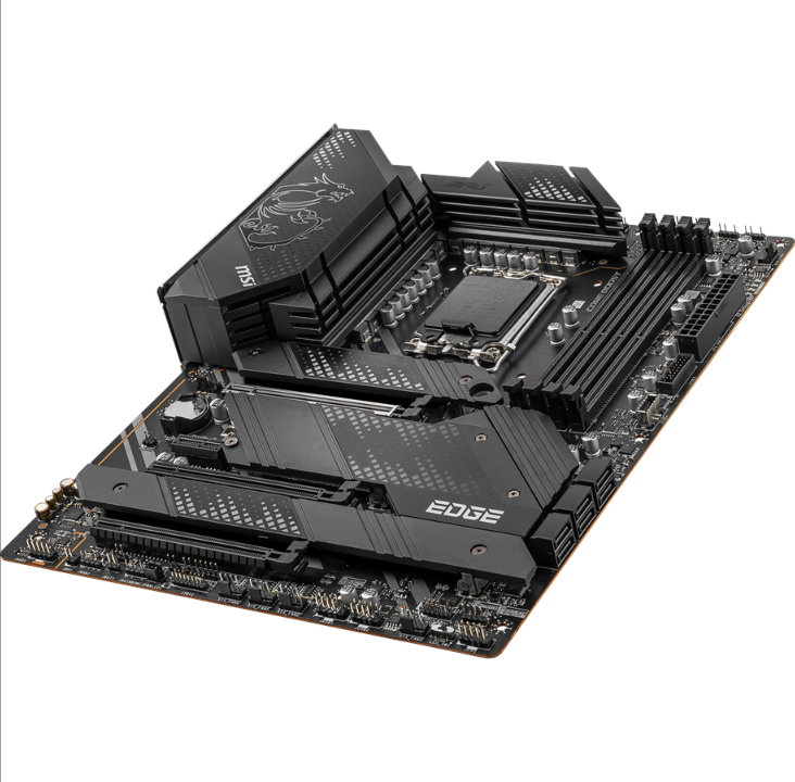 MSI MPG Z690 EDGE WIFI DDR4 Motherboard - Intel Z690 - Intel LGA1700 socket - DDR4 RAM - ATX