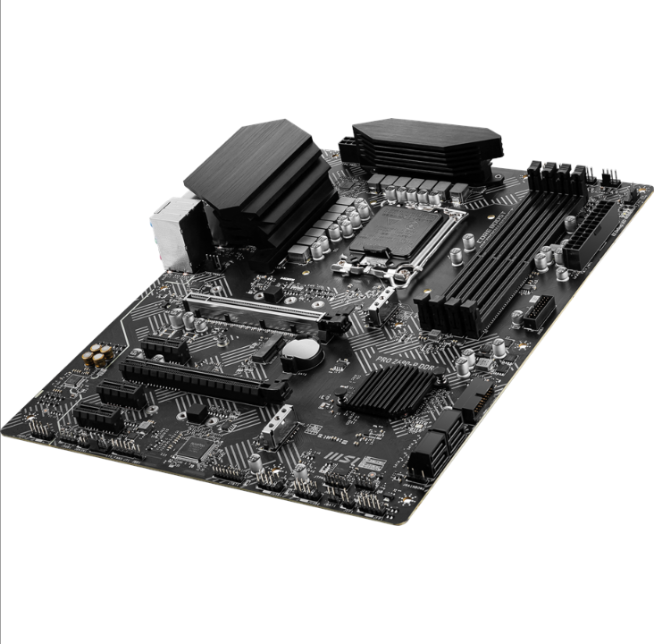 MSI PRO Z690-P DDR4 Motherboard - Intel Z690 - Intel LGA1700 socket - DDR4 RAM - ATX