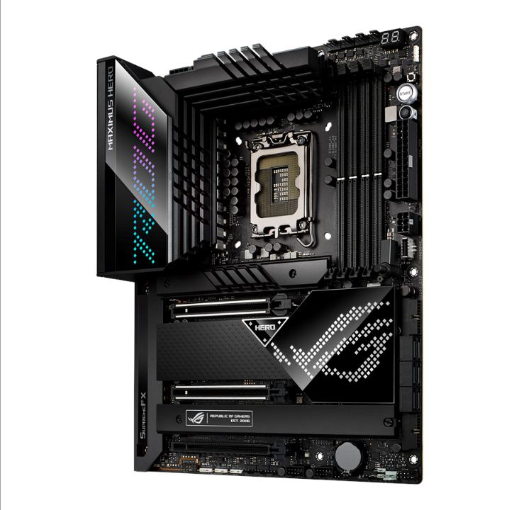 华硕 ROG MAXIMUS Z690 HERO 主板 - 英特尔 Z690 - 英特尔 LGA1700 插槽 - DDR5 内存 - ATX *演示*