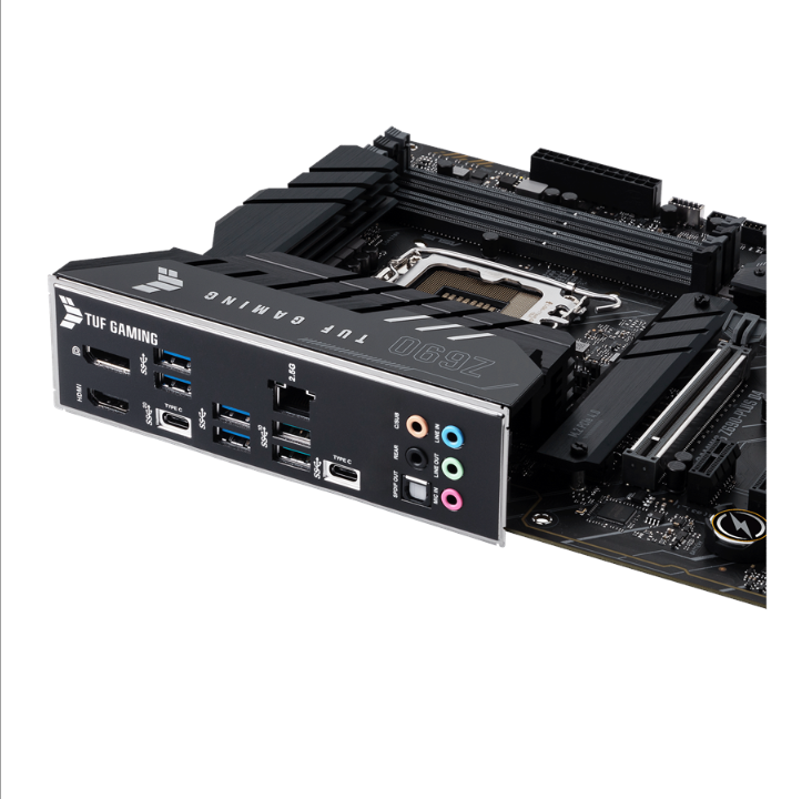 ASUS TUF GAMING Z690-PLUS D4 Motherboard - Intel Z690 - Intel LGA1700 socket - DDR4 RAM - ATX