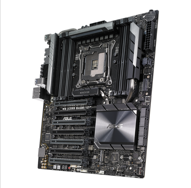 ASUS WS X299 SAGE/10G Motherboard - Intel X299 - Intel LGA2066 socket - DDR4 RAM - SSI CEB