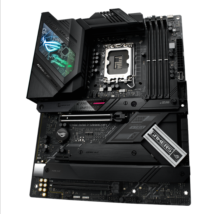 ASUS ROG STRIX Z690-F GAMING WIFI Motherboard - Intel Z690 - Intel LGA1700 socket - DDR5 RAM - ATX