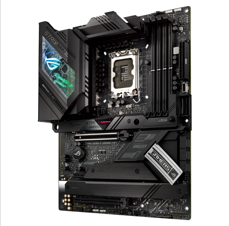 ASUS ROG STRIX Z690-F GAMING WIFI Motherboard - Intel Z690 - Intel LGA1700 socket - DDR5 RAM - ATX