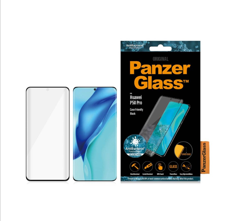 PanzerGlass Huawei P50 Pro Case Friendly - Black