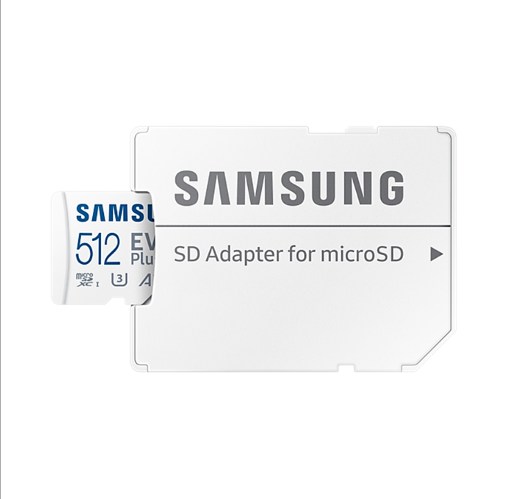 Samsung EVO Plus microSD/SD - 130MB/s - 512GB