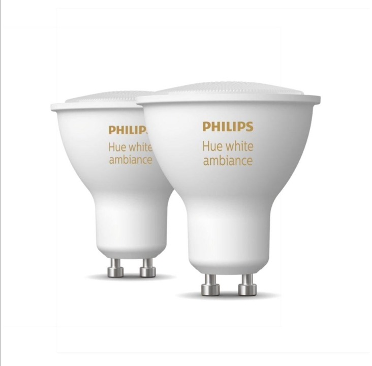 Philips Hue White Ambiance Gu10 Spotlight - 3-Pack