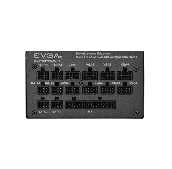 EVGA SuperNOVA 1300 P+ power supply - 1300 Watt - 135 mm - 80 Plus Platinum certificate